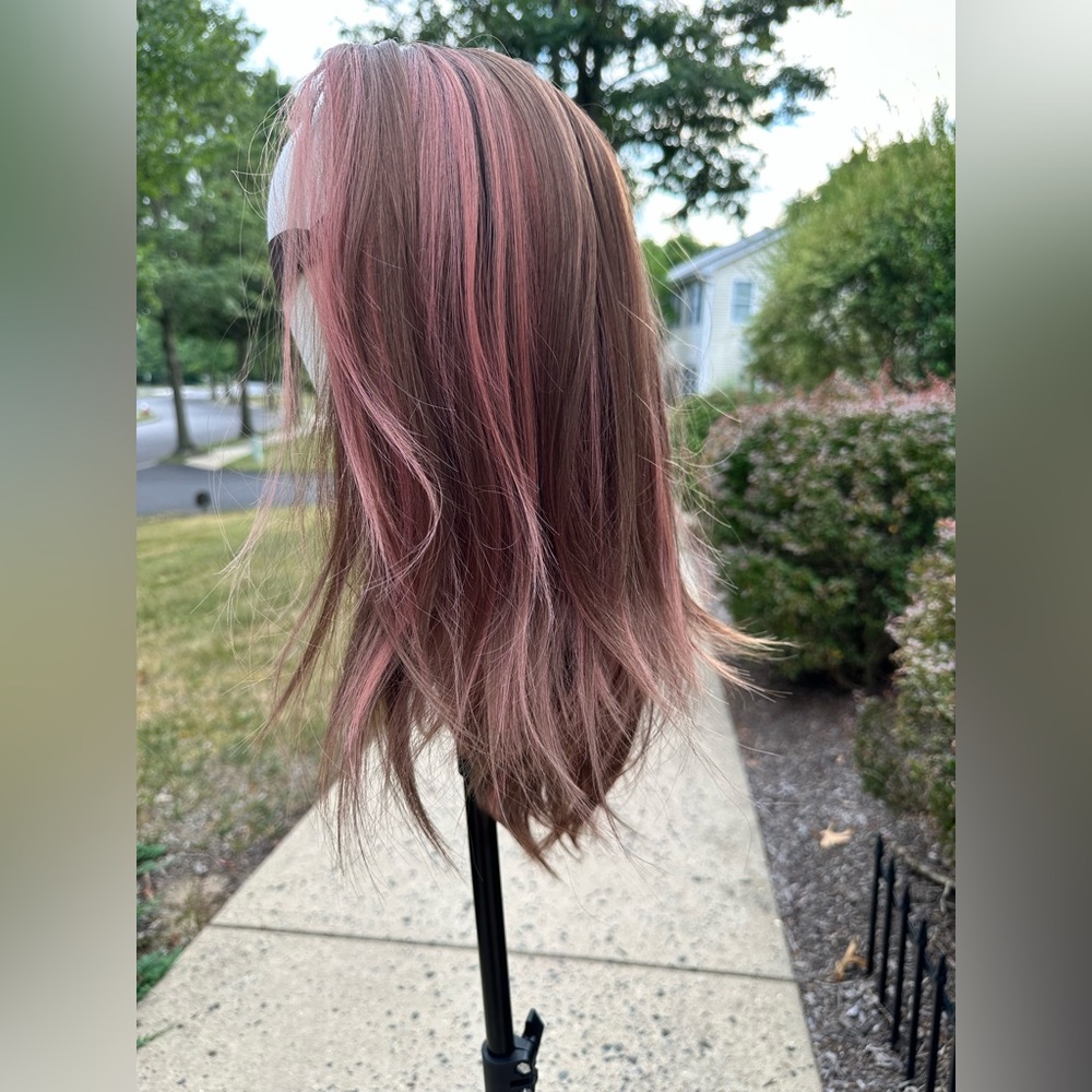 🌟NEW Chelsey Smith Crowns Clara - Cherry Truffle Synthetic Wig - Standard Size🌟 - Picture 10 of 10